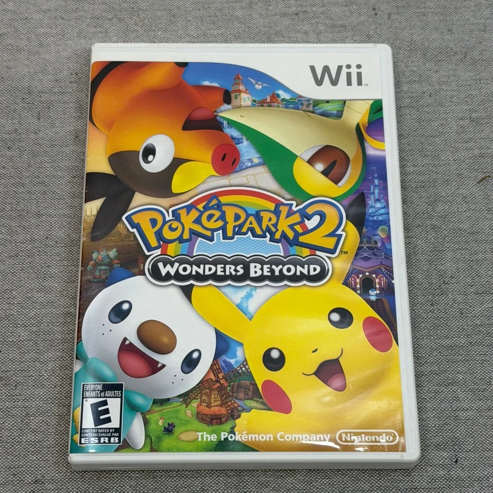 PokePark 2 Wonders Beyond Nintendo Wii CIB Complete With Manual Pikachu 2012